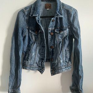 American Eagle Dark Wash Jean Jacket